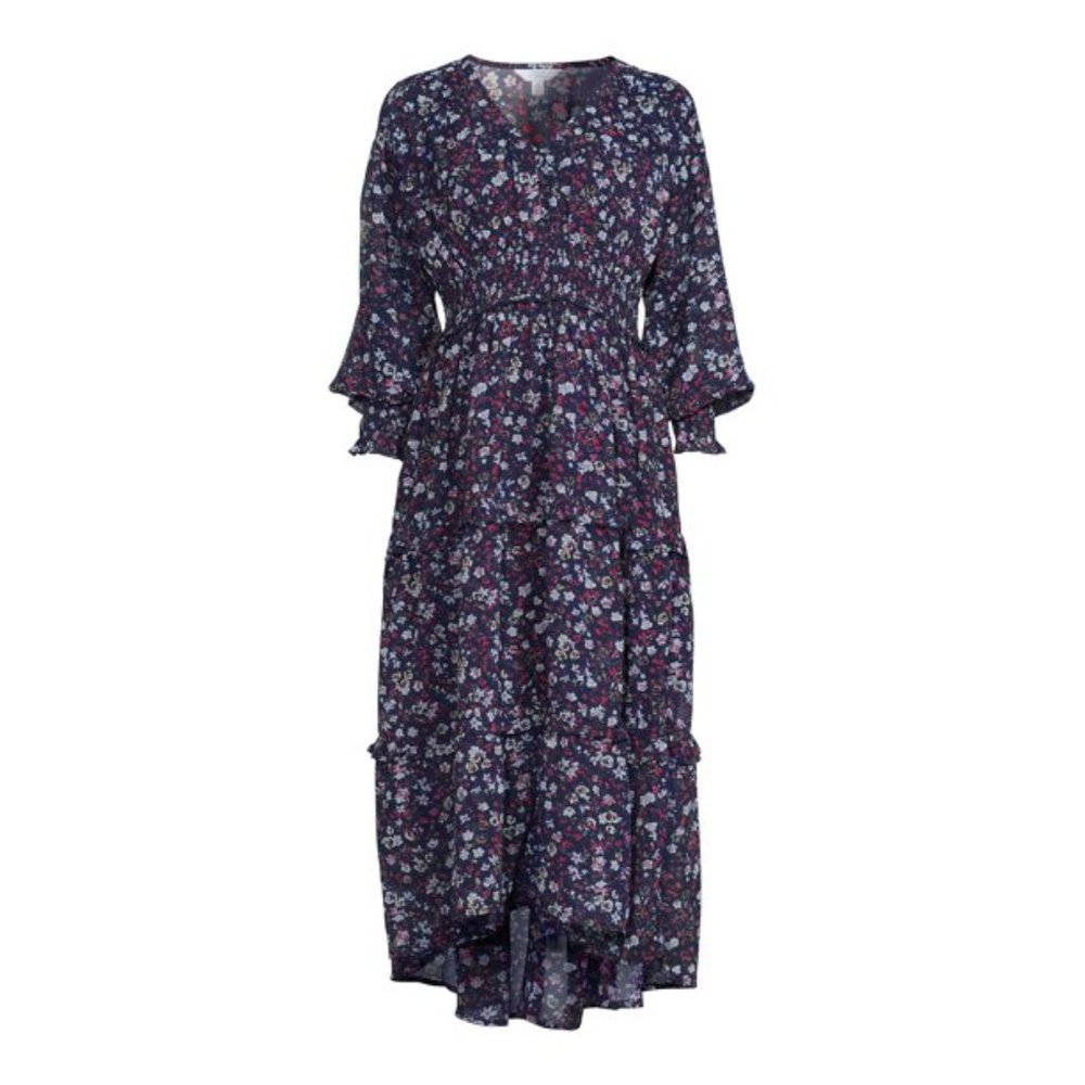 Time and Tru Women's Printed Dress - Picture 4 of 5